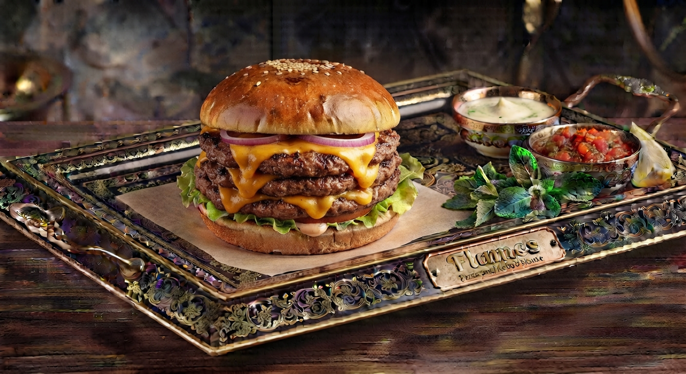 Mega Burger With Cheese