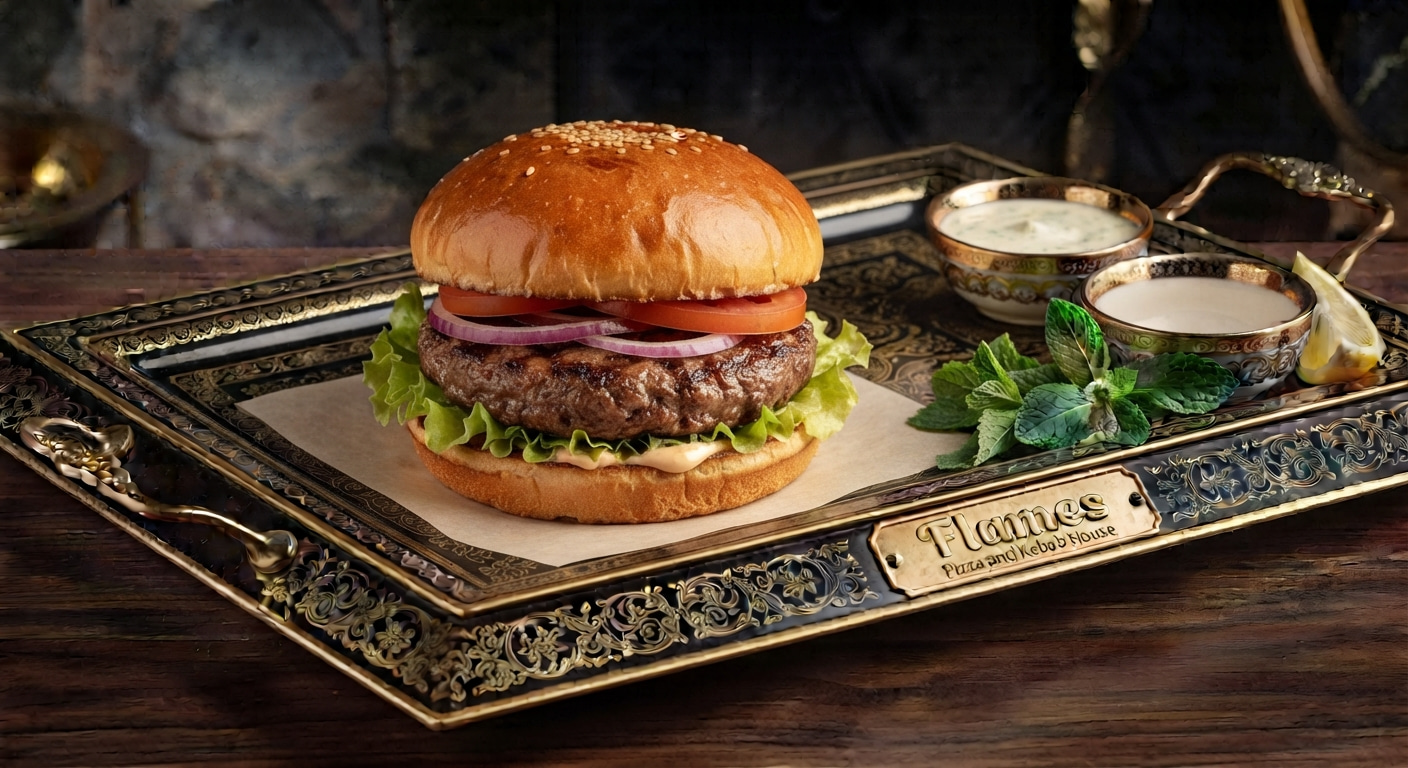 Plain Beef Burger
