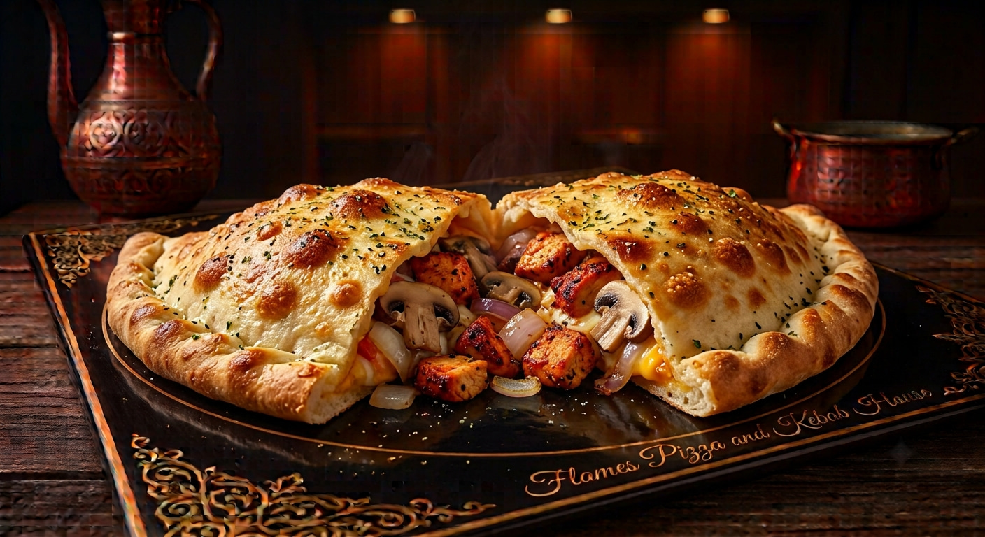 Tandoori Calzone