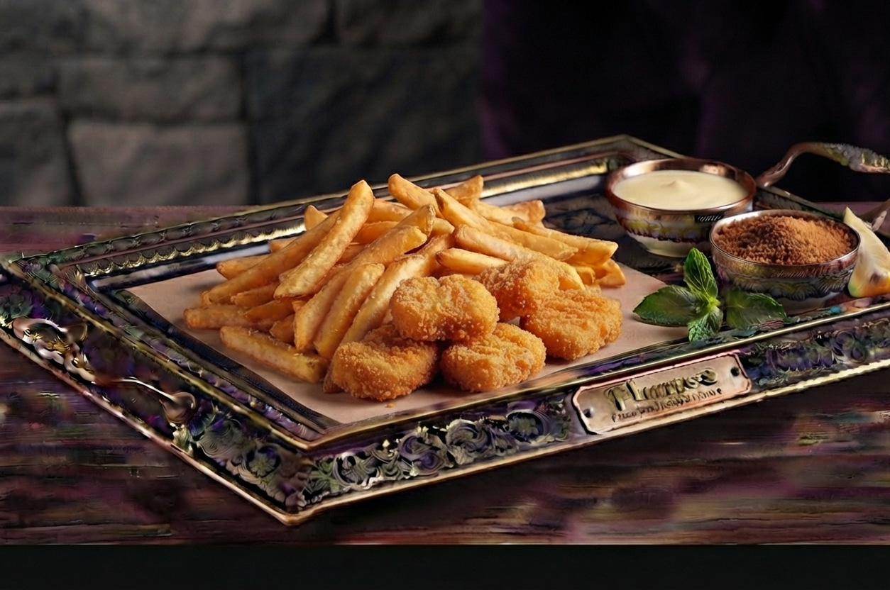 Kids Meal 5pcs Chicken Nuggets & Chips