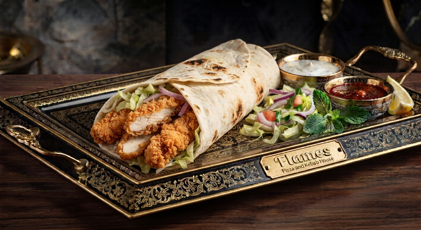 Chicken Strips Wrap