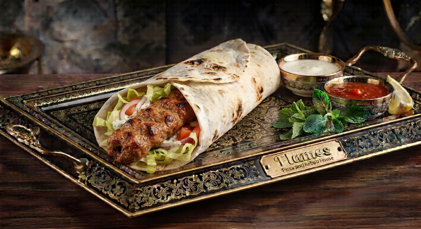 Kofte Kebab Wrap