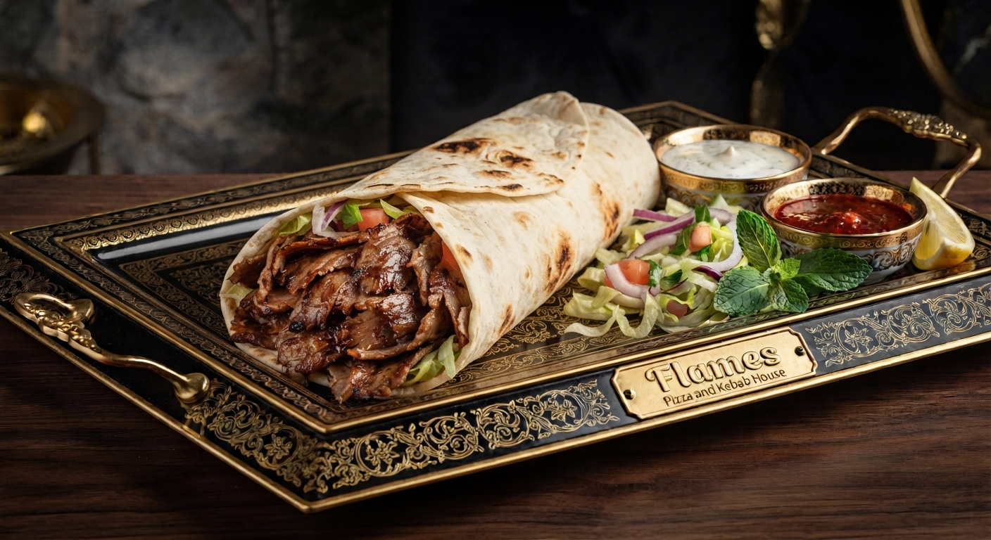 Lamb Doner Wrap