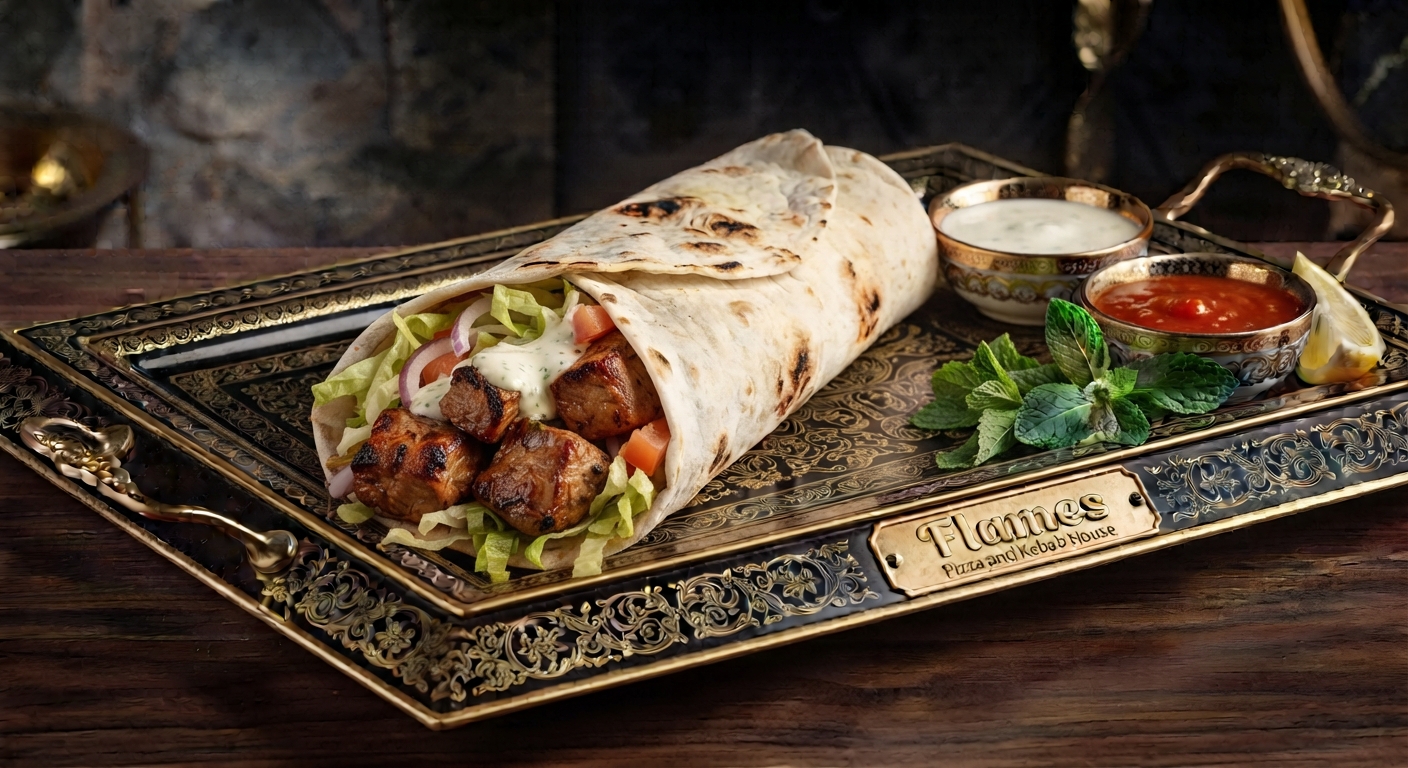 Lamb Shish Wrap